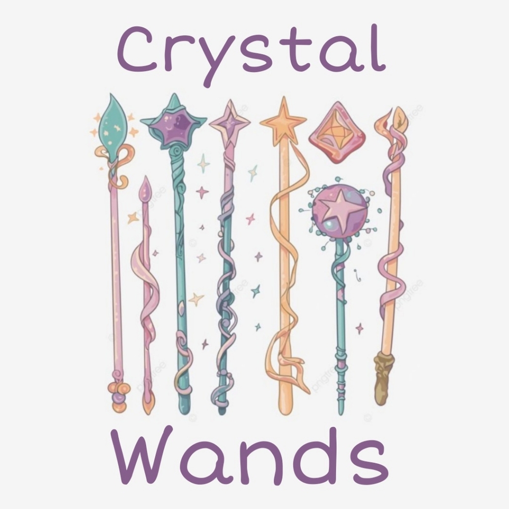 Crystal wands
